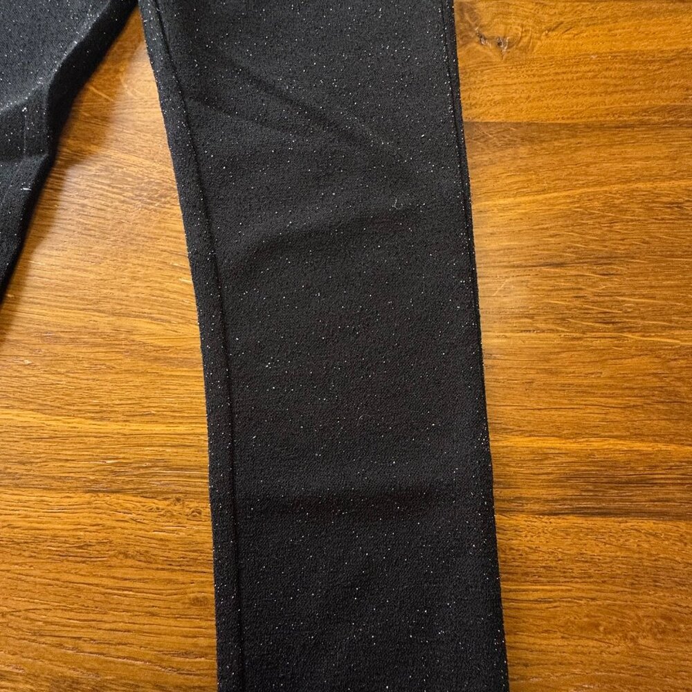 JOYFOLIE MIA JOY Black Glitter Leggings Girls 5 5T NEW Naiya Legging NWT Girl - Picture 4 of 8